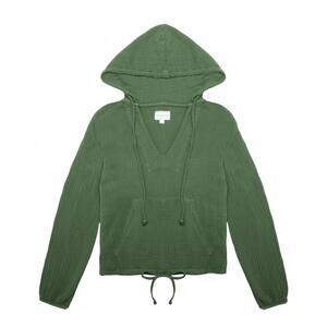 NEW HONORINE women's tawny hoodie in basil